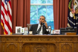 President Obama Speaks With President Rouhani Of Iran