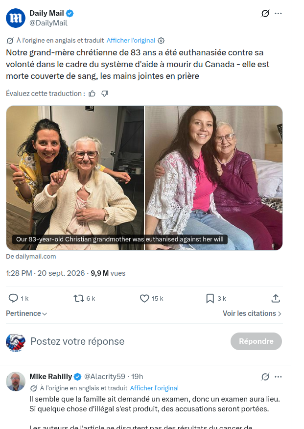 Un article (envoyé par OJY)